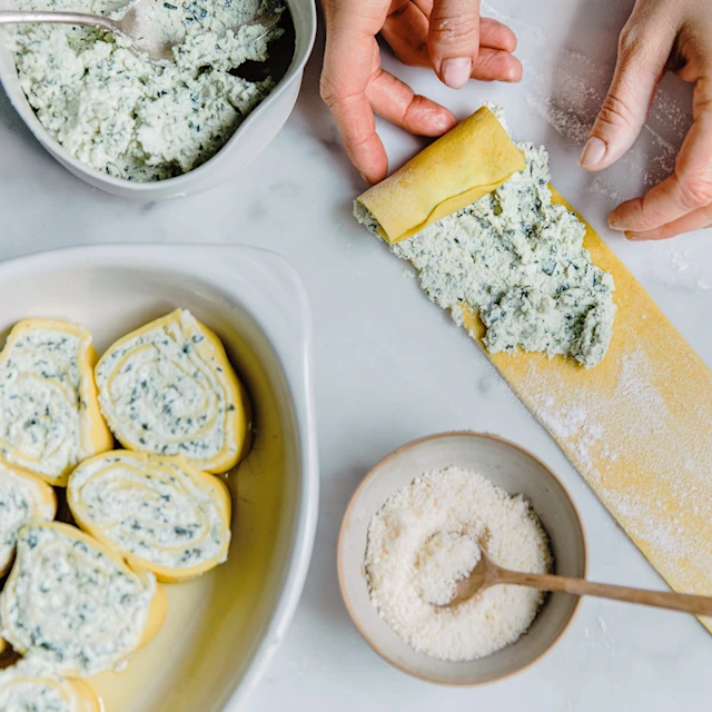 Cannellonis aux blettes