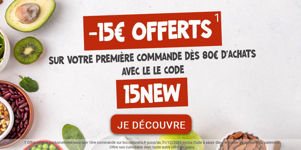 15€ offerts dès 80€ d'achats