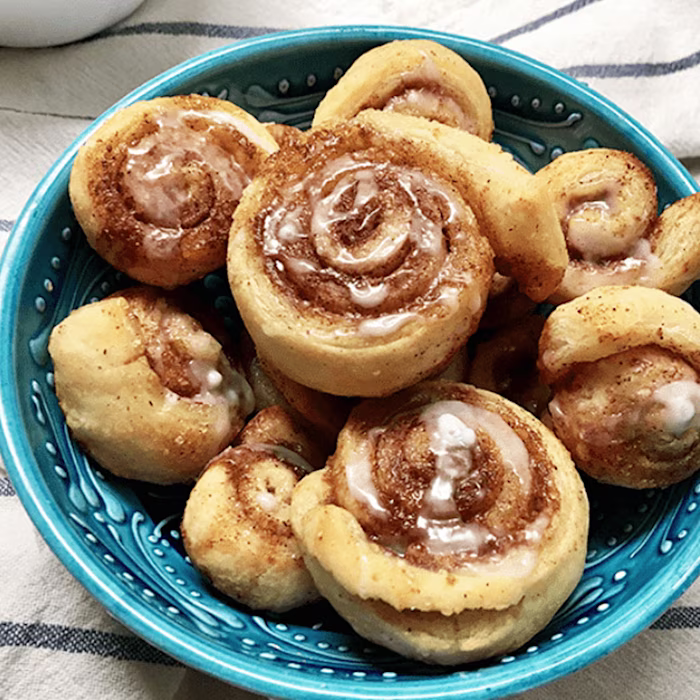 Cinnamon rolls express sans gluten