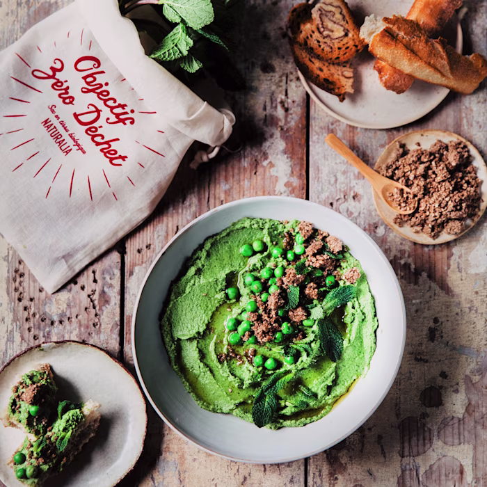 Dips de petits Pois