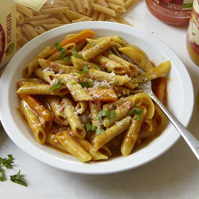 Risotto de penne aux légumes