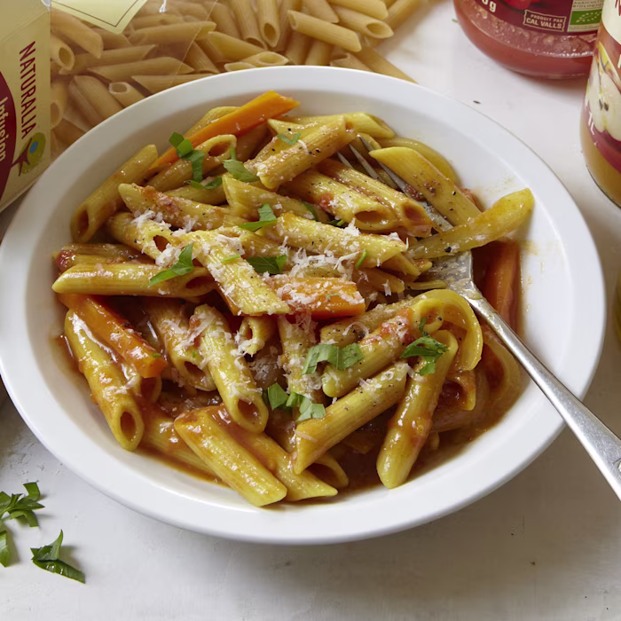 Risotto de penne aux légumes