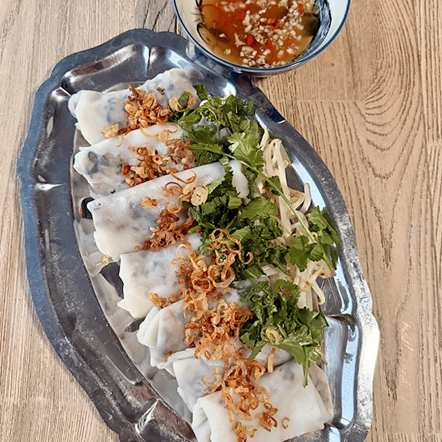 Banh Cuon maison – Crêpes vietnamiennes farcies