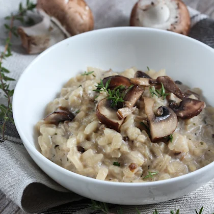 Risotto aux champignons