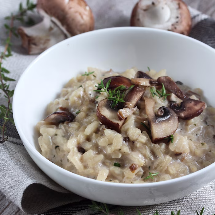 Risotto aux champignons