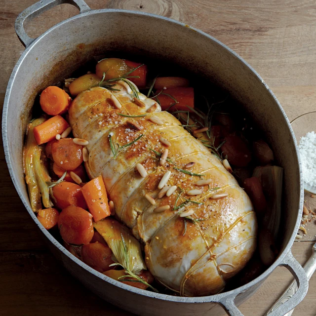 Suprême de dinde rôti