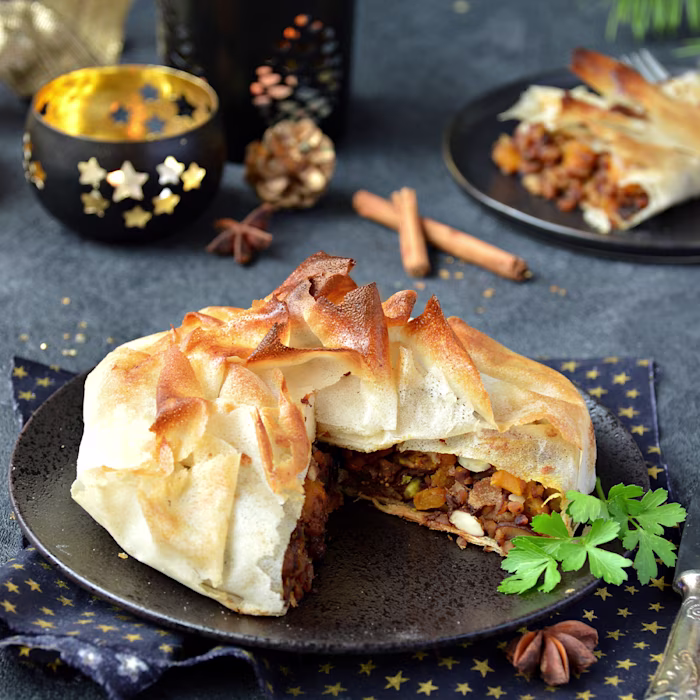 recette de Pastilla de tempeh