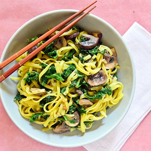 recette de tagliatelles thaïes