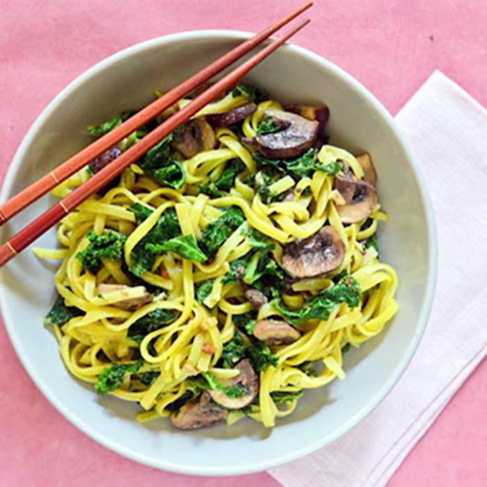 recette de tagliatelles thaïes