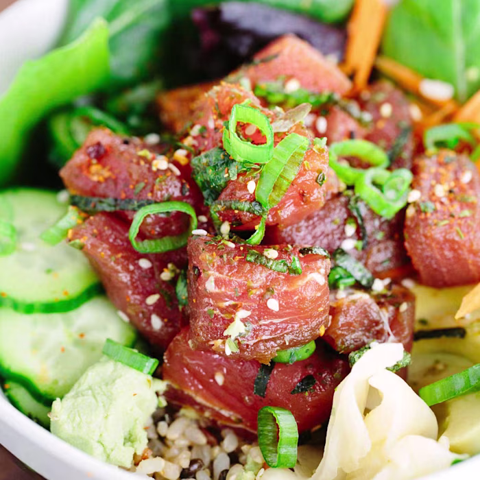 Pokebowl au saumon