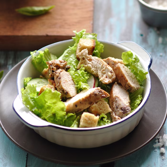 La recette de salade César