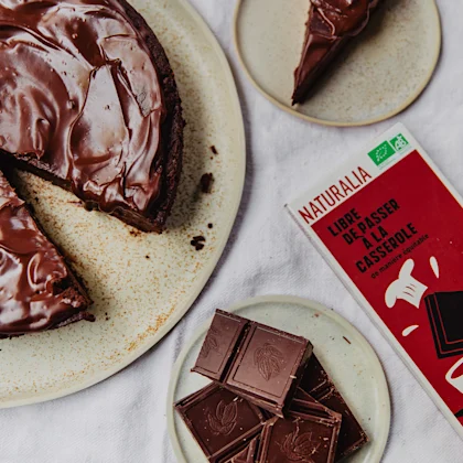 Gâteau au chocolat et à la courge sans gluten
