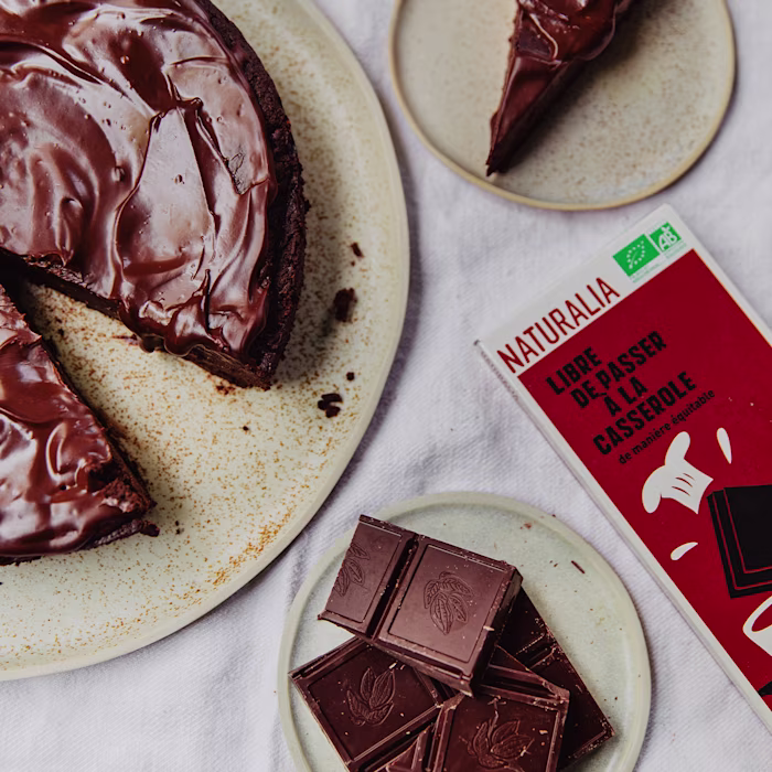 Gâteau au chocolat et à la courge sans gluten