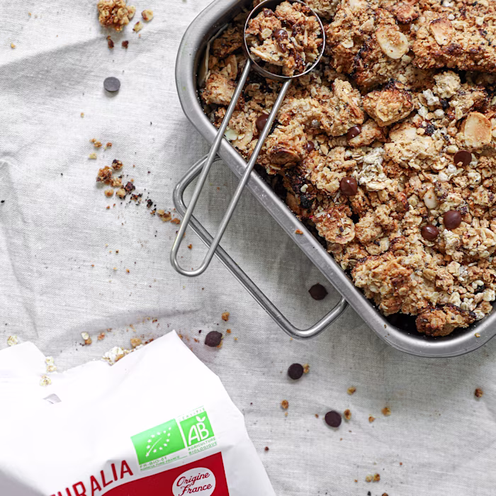 Granola au beurre de cacahuètes