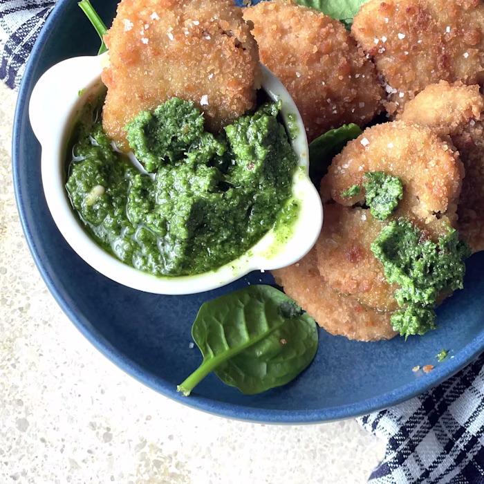 Recette Nuggets Pesto