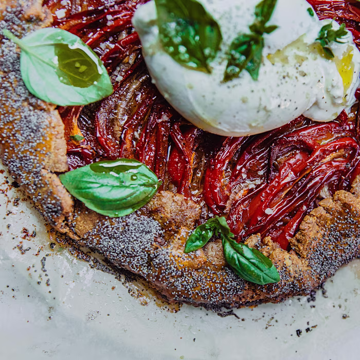 tarte aux poivrons