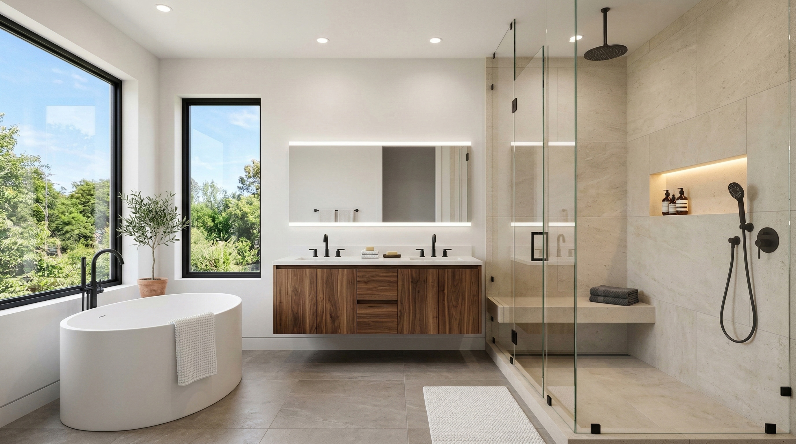 Your New **Bathroom** Delivered *On Time and On Budget*