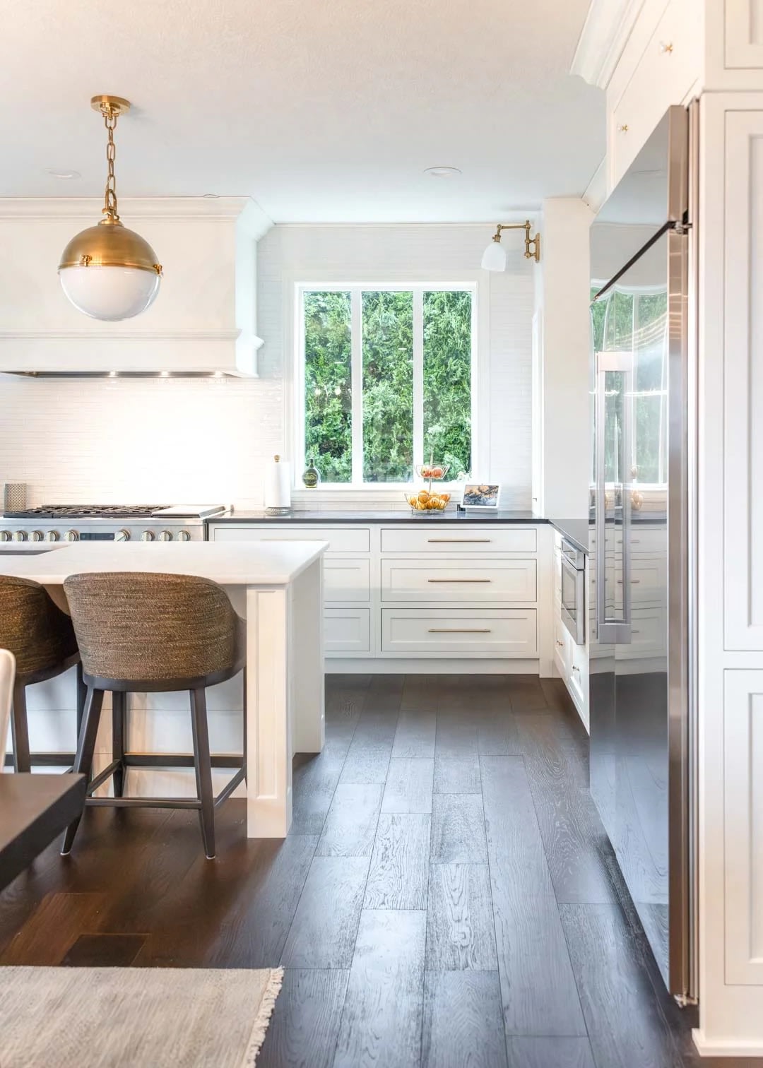 After - befrore kitchen