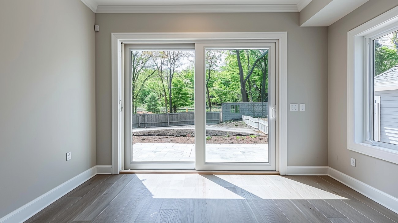 sliding glass door photo