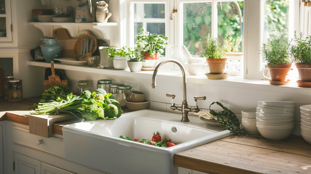 farmhouse sink photo