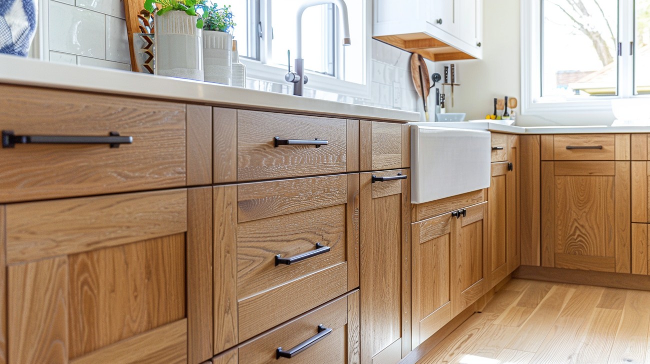 kitchen cabinet refacing photo