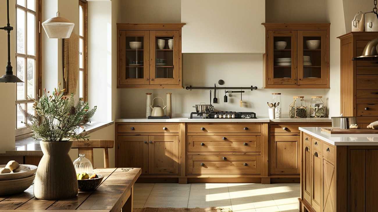shaker style cabinets photo