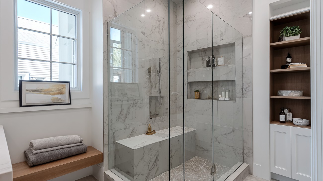 shower niche photo