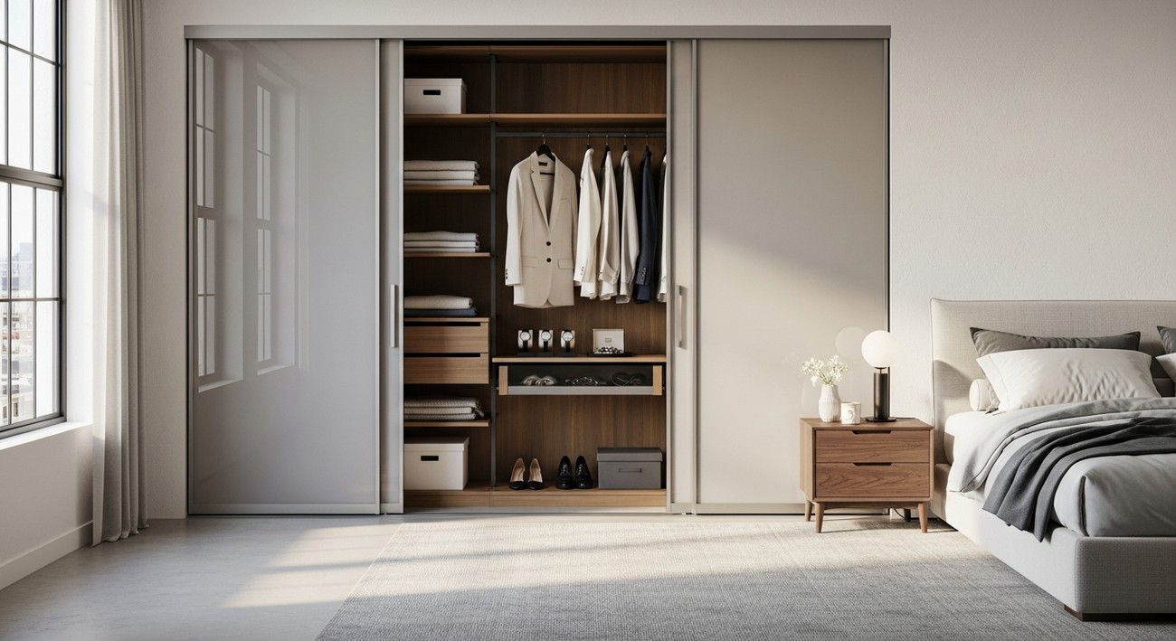 sliding closet doors photo