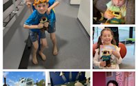 The Beaver mascot Billy has been to visit several Beavers, including a visit to the swimming pool, an air museum, an awards ceremony at the library and lots of cuddles.