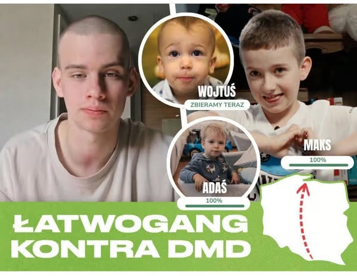 Łatwogang zebrał 15,5 mln zł dla dzieci z chorobą genetyczną