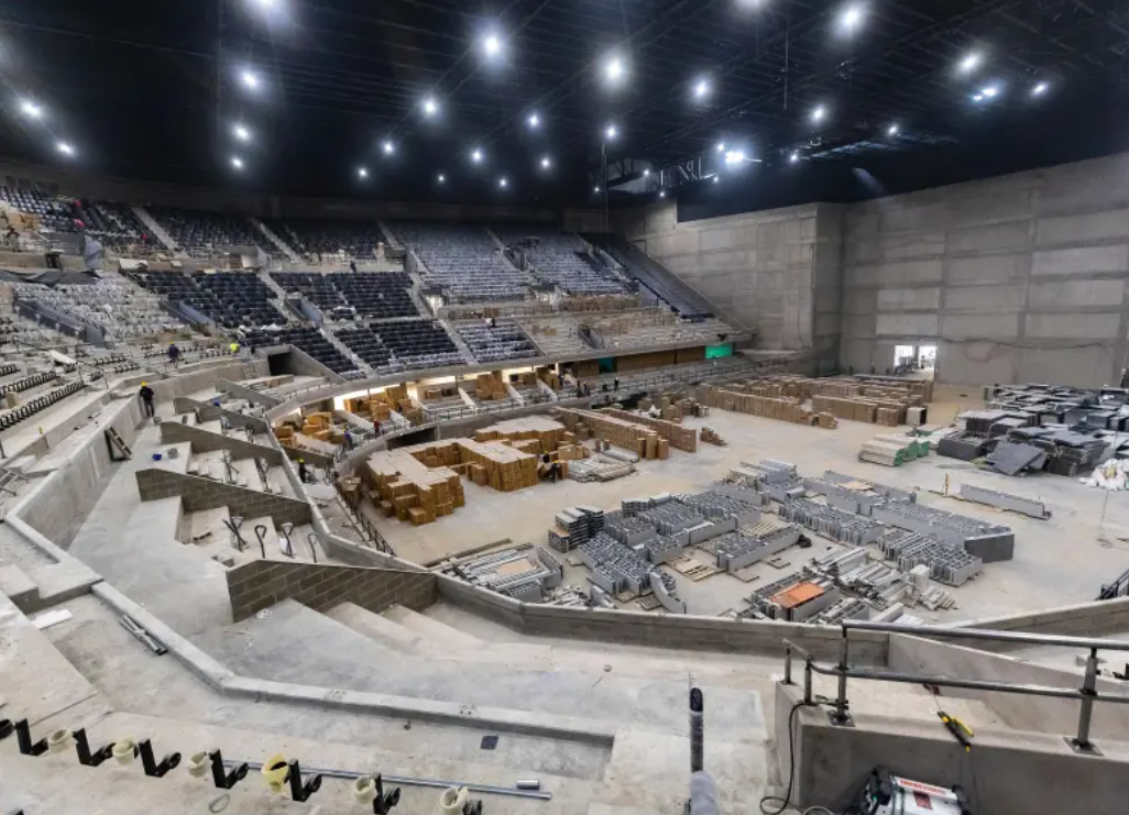 92 % listo: así luce el DAVIArena, el nuevo recinto para conciertos que tendrá el Valle de Aburrá