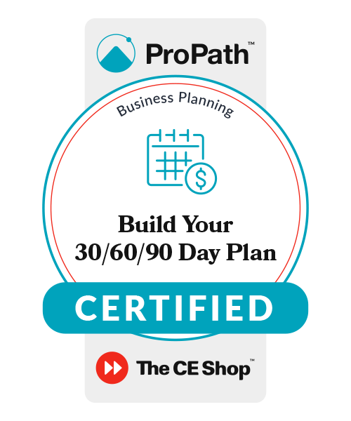 Build Your 30/60/90 Day Plan badge