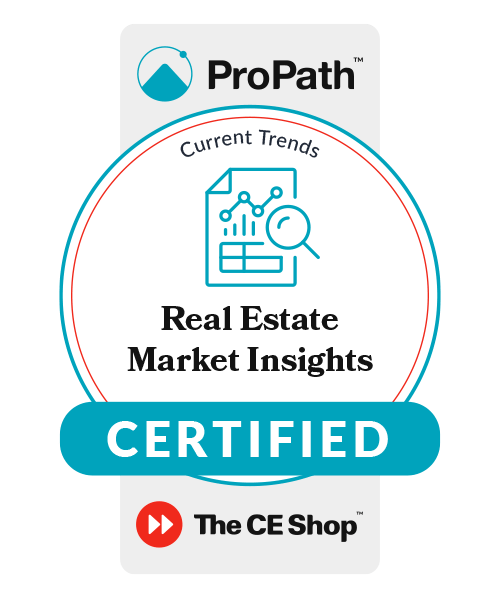 Real Estate Market Insights badge