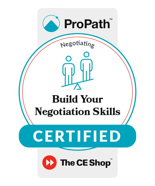 Build Your Negotiation Skills badge