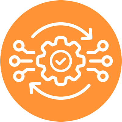 A graphic illustration representing AI