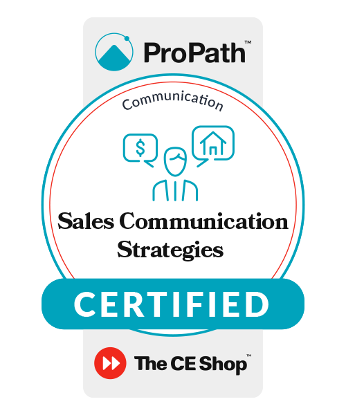 Sales Communication Strategies badge 