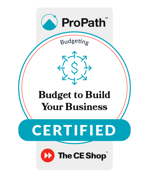 Budget to Build Your Business badge