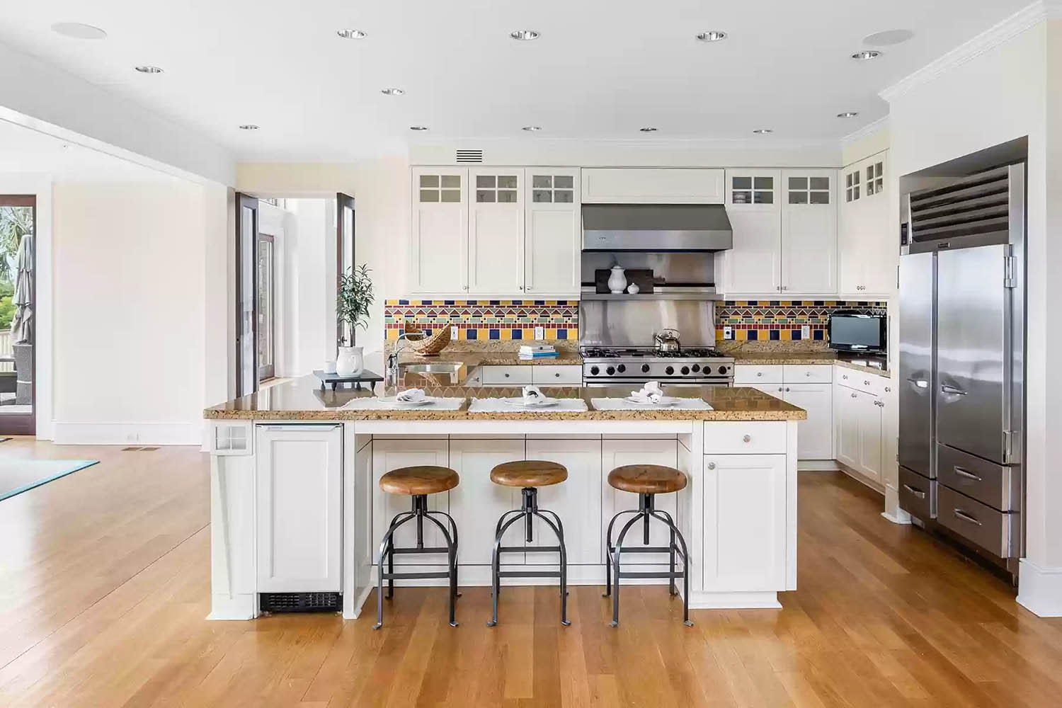 The kitchen of the most expensive home in South Carolina. 