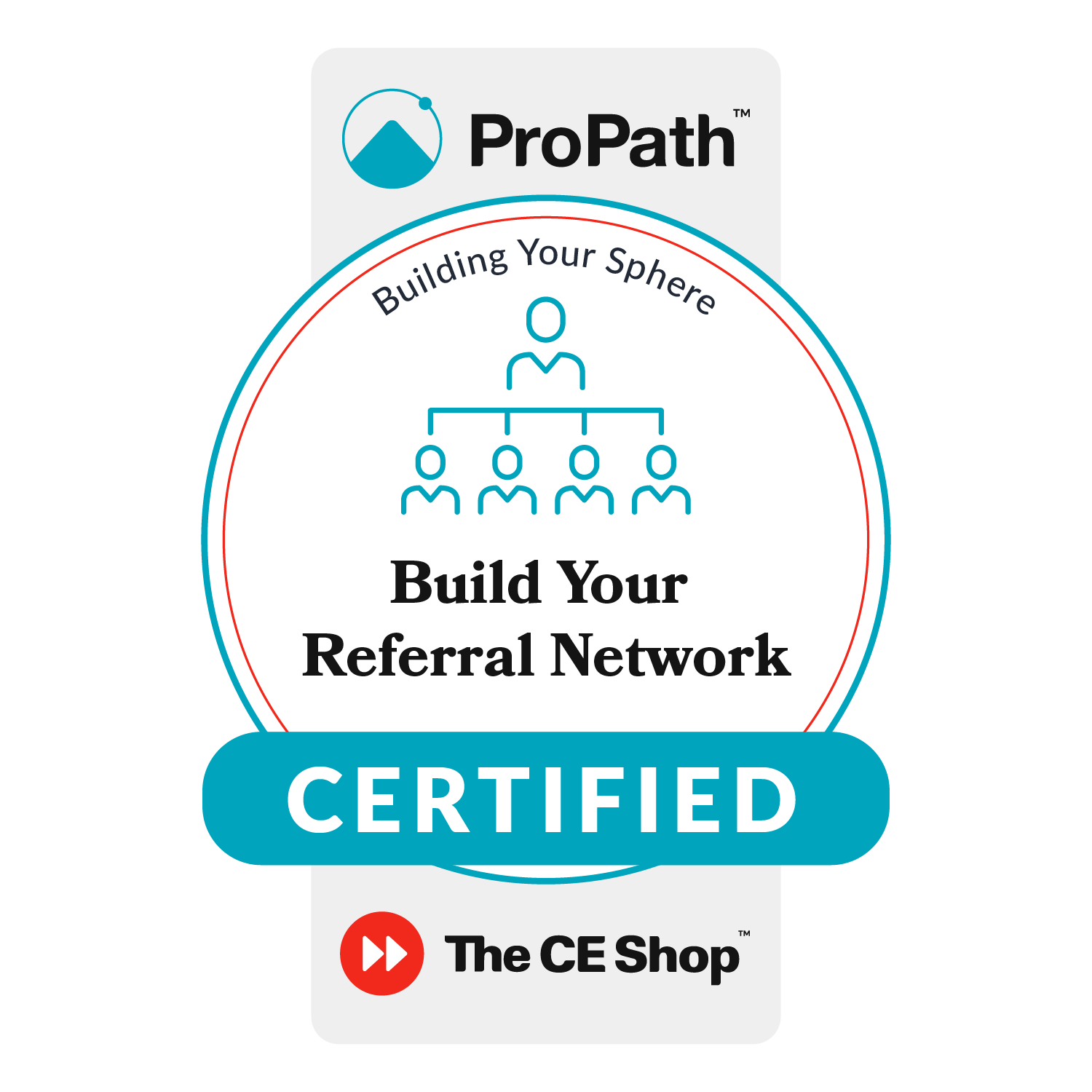 Build Your Referral Network badge 