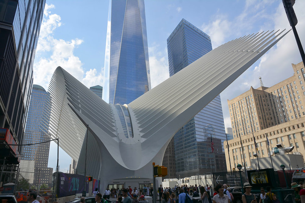 Outside view of the Oculus 