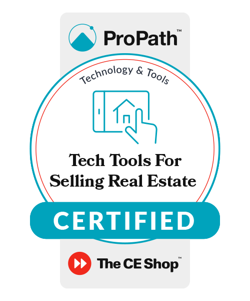 Tech Tools For Selling Real Estate badge 