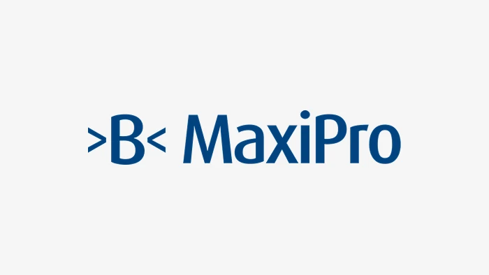 >B< MaxiPro logo