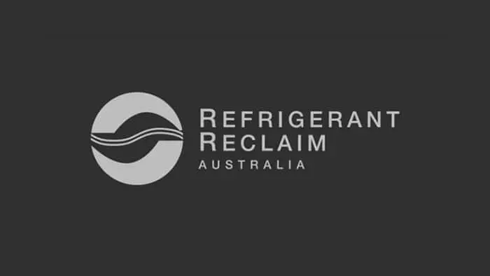 Refrigerant Reclaim Australia logo on a dark background