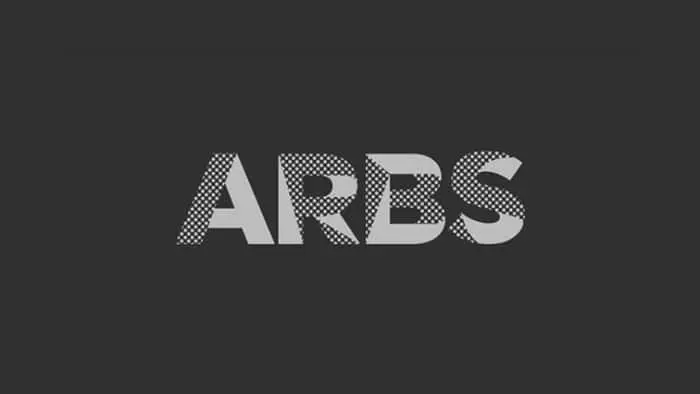 Air Conditioning, Refrigeration and Building Services Exhibition (ARBS) logo on a dark background