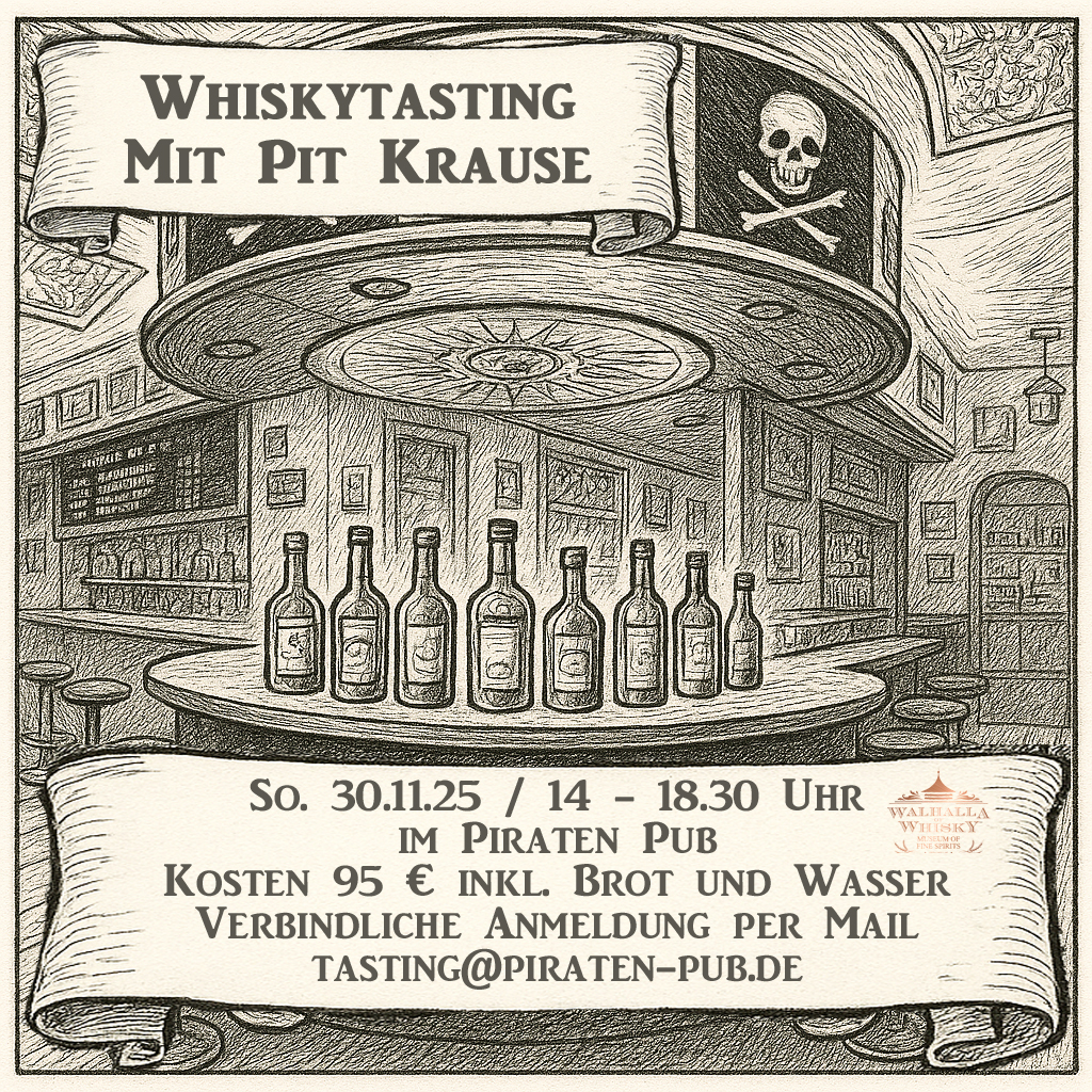 Advents-Whiskytasting mit Pit Krause