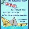 "Wir schwimmen noch" - Sommerfest mit Live-Musik - Tag 1