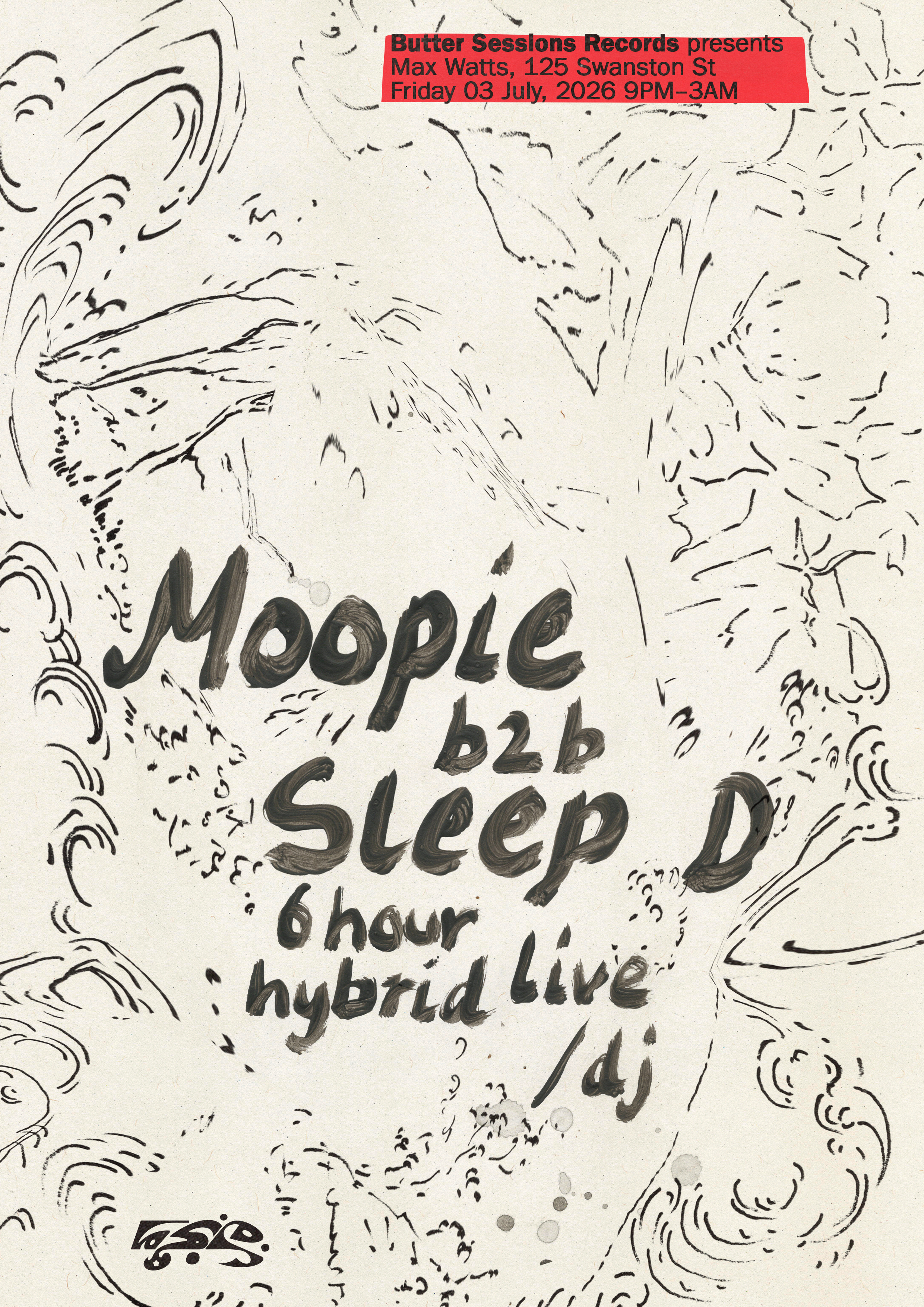 News: Moopie & Sleep D 6-hour B2B hybrid live / DJ set