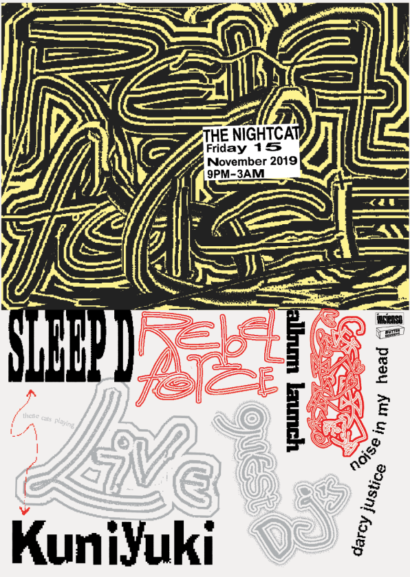 Sleep D 'Rebel Force' LP launch w/ Kuniyuki