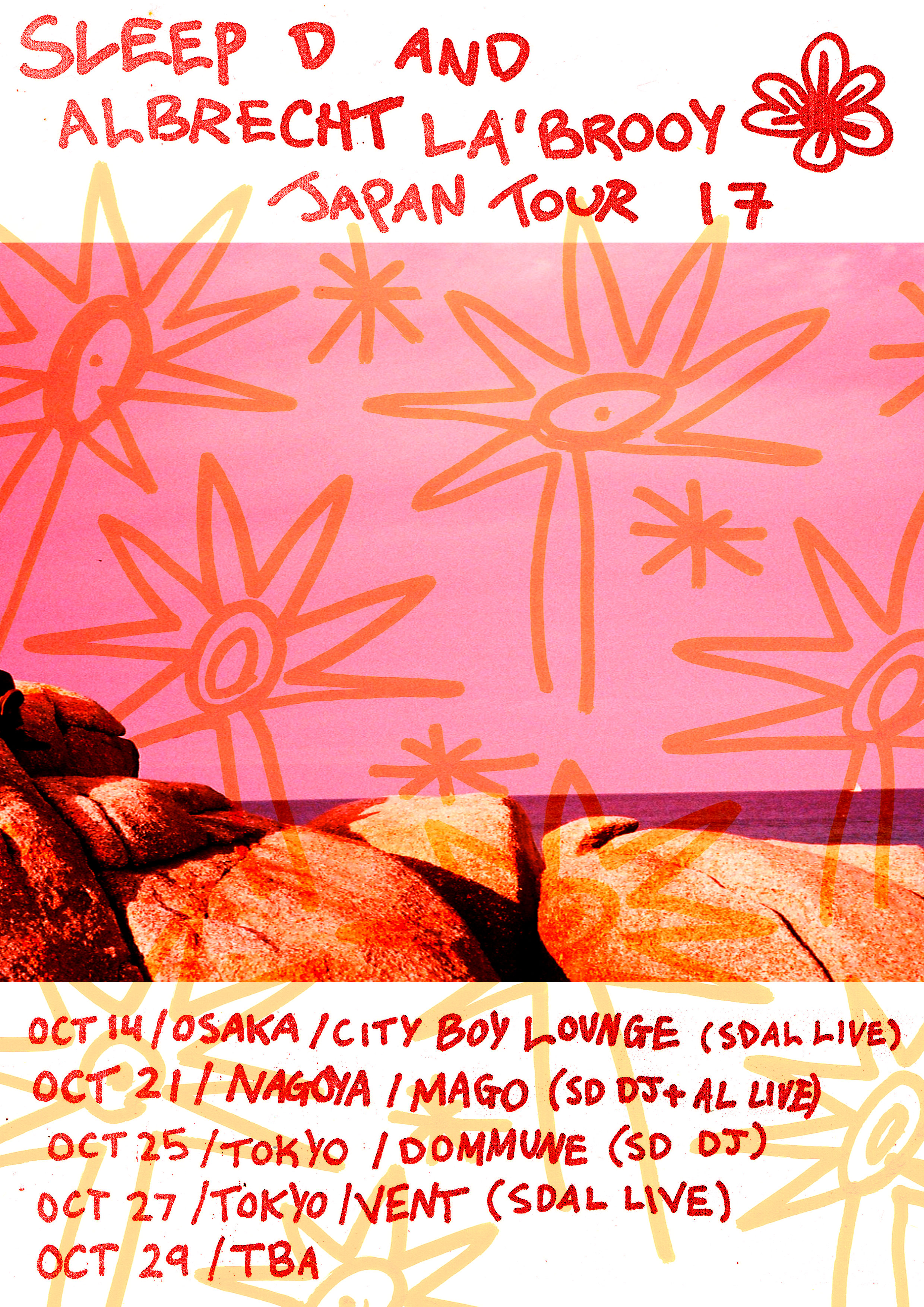Sleep D & Albrecht La'Brooy JAPAN TOUR 2017