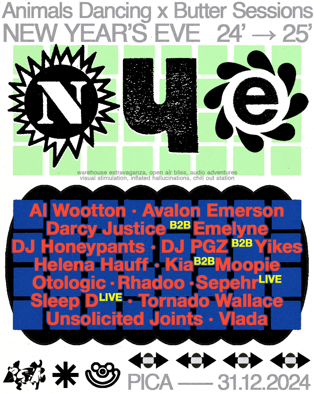 Animals Dancing X Butter Sessions: New Year's Eve 2024